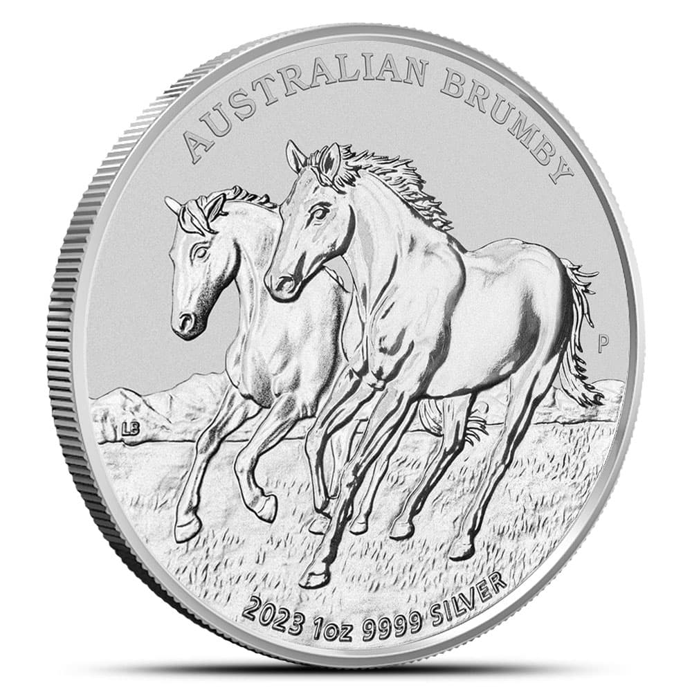 2023 1 oz Australian Brumby Silver Coin (BU)