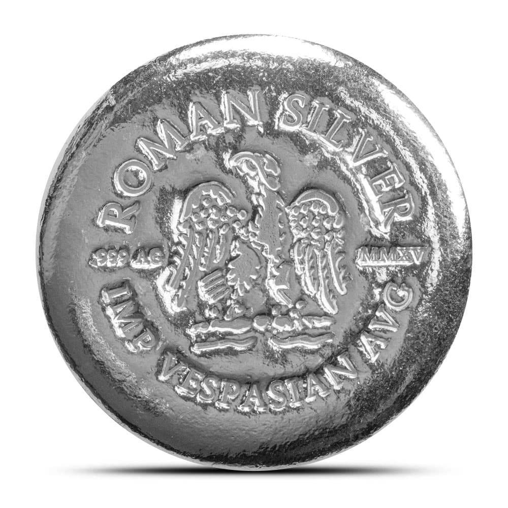 5 oz Scottsdale Roman Silver Button (New)