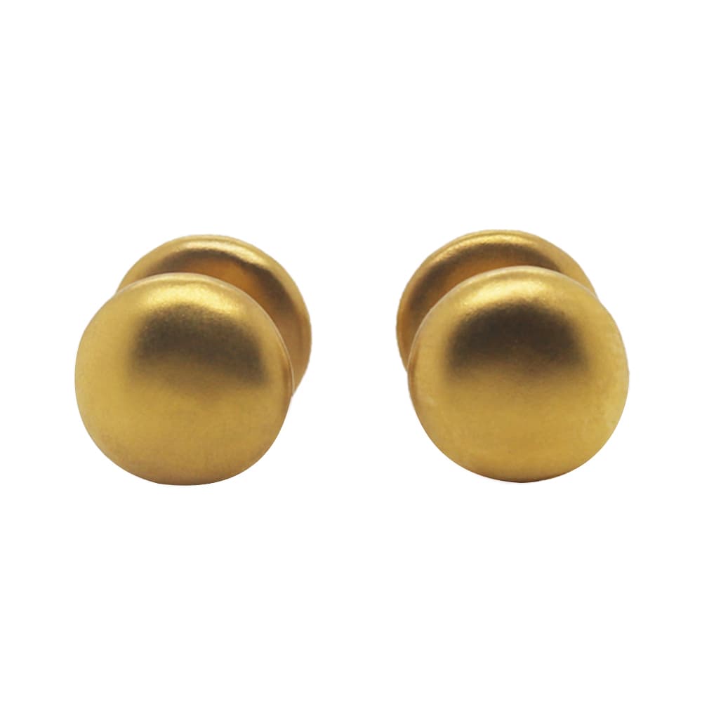 Nebü 23g 24K Orb Cufflinks