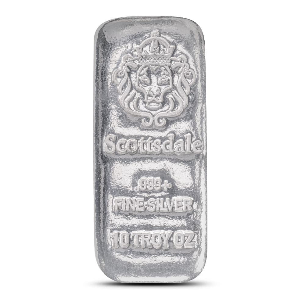 10 oz Scottsdale Chunky Silver Bar