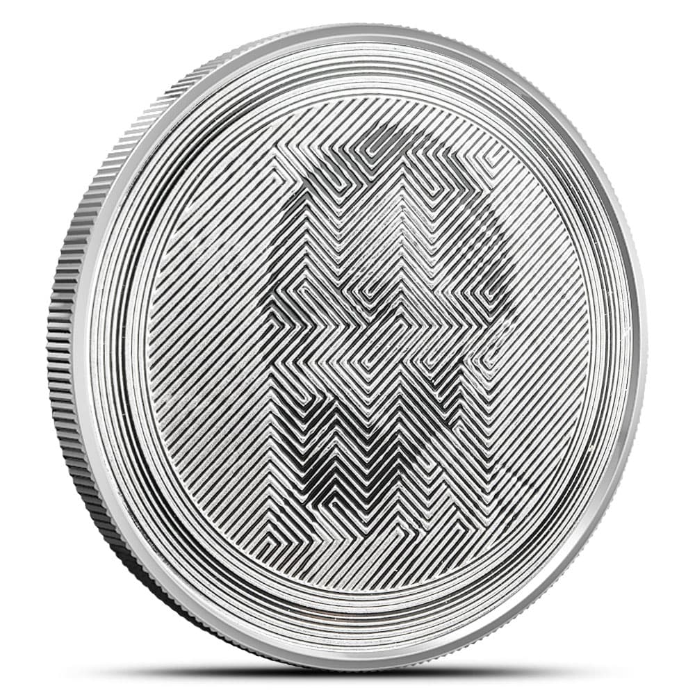 2024 1 oz Tokelau Silver Icon Van Gogh Coin (Proof-Like)