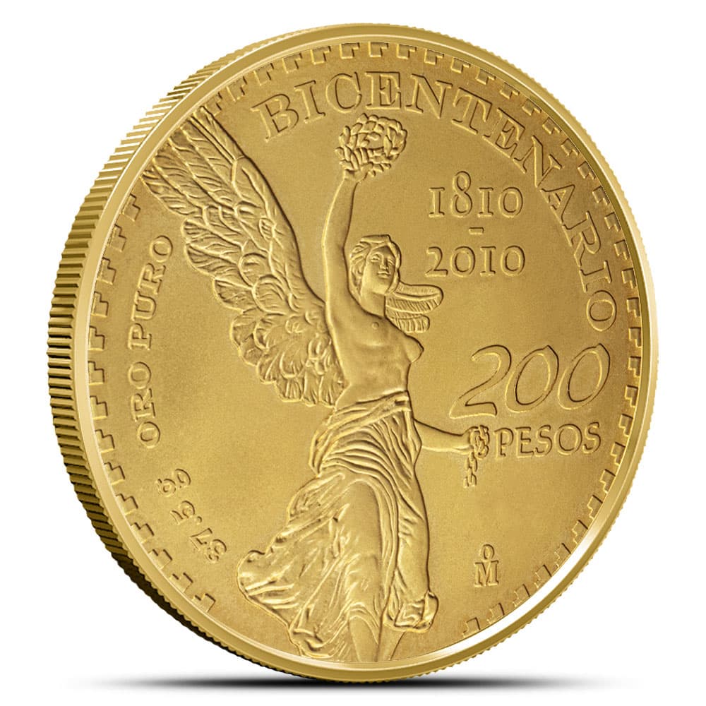 2010 200 Peso Mexican Gold Coin