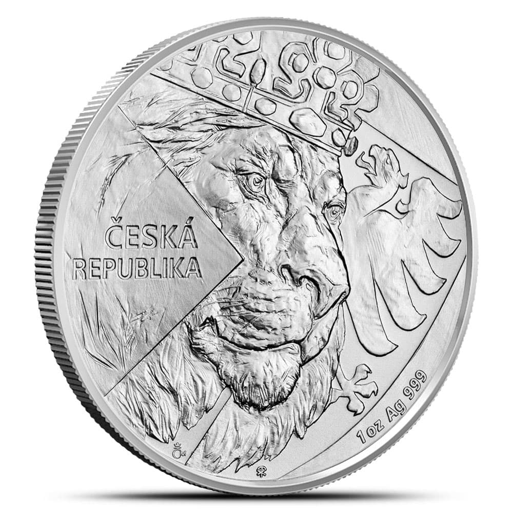 2024 1 oz Niue Czech Lion Silver Coin (BU)