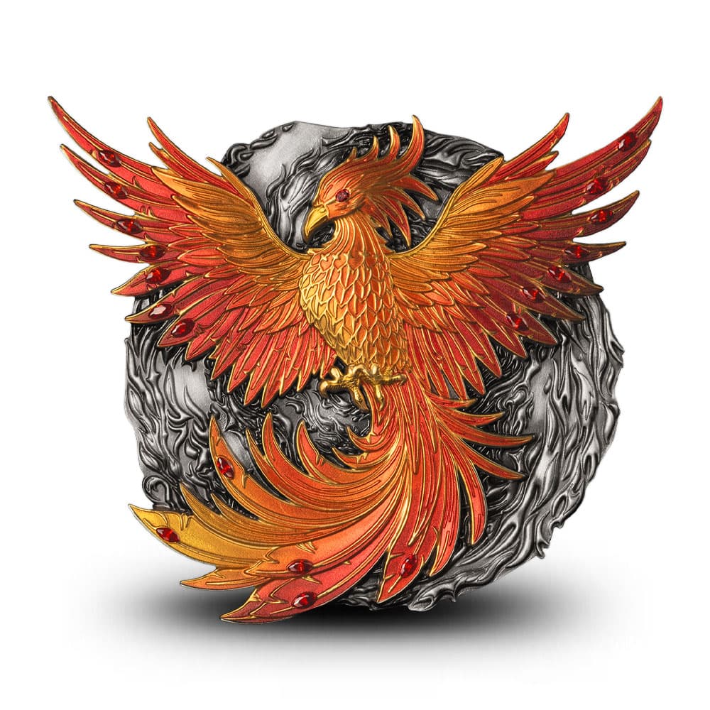 2024 500 Gram Antique Samoa Phoenix Ascendant Silver Coin (Box + CoA)