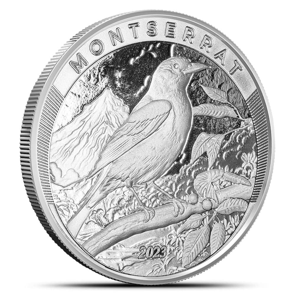 2023 1 oz EC8 Silver Montserrat Oriole Coin (BU)