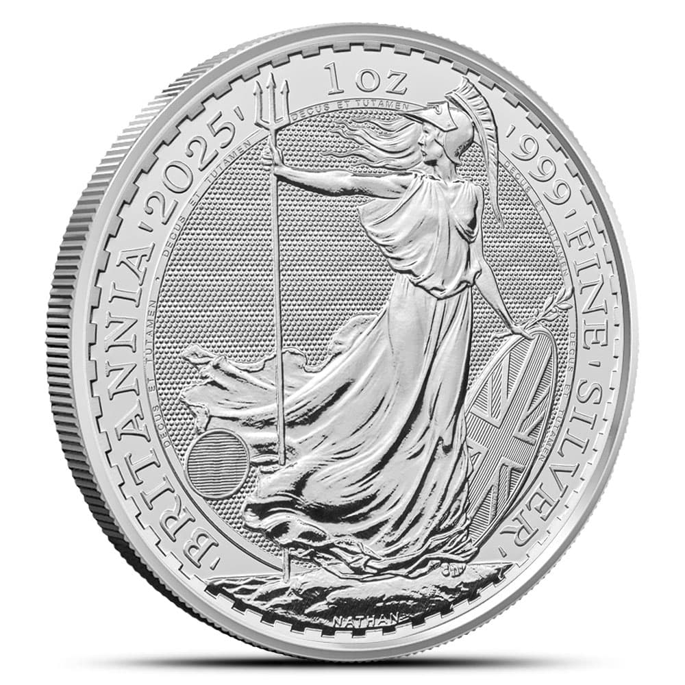 2025 1 oz British Silver Britannia Coin (BU)