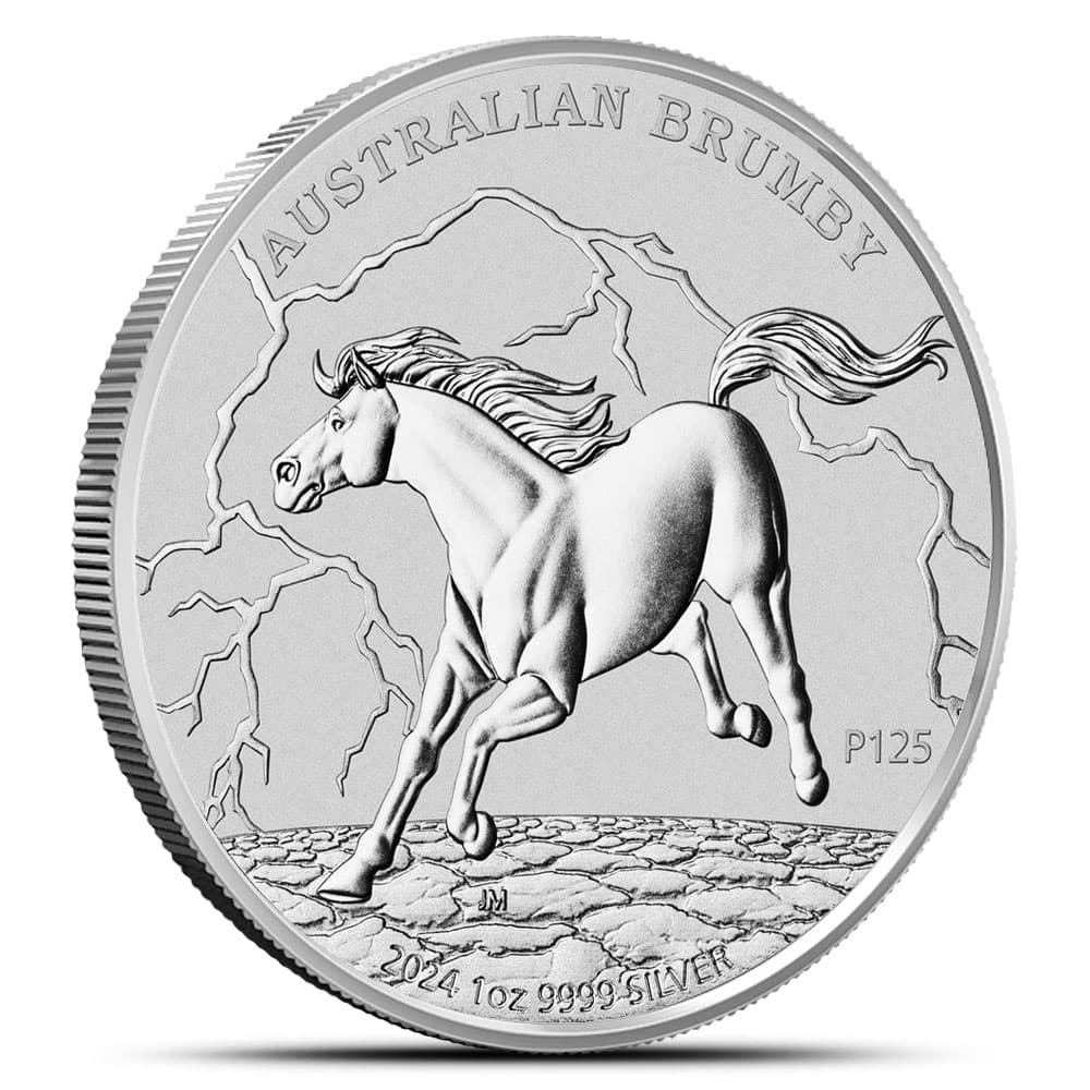 2024 1 oz Australian Brumby Silver Coin (BU)