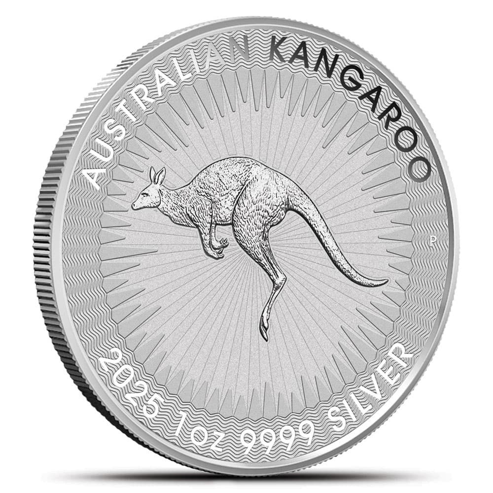 2025 1 oz Australian Silver Kangaroo Coin (BU)