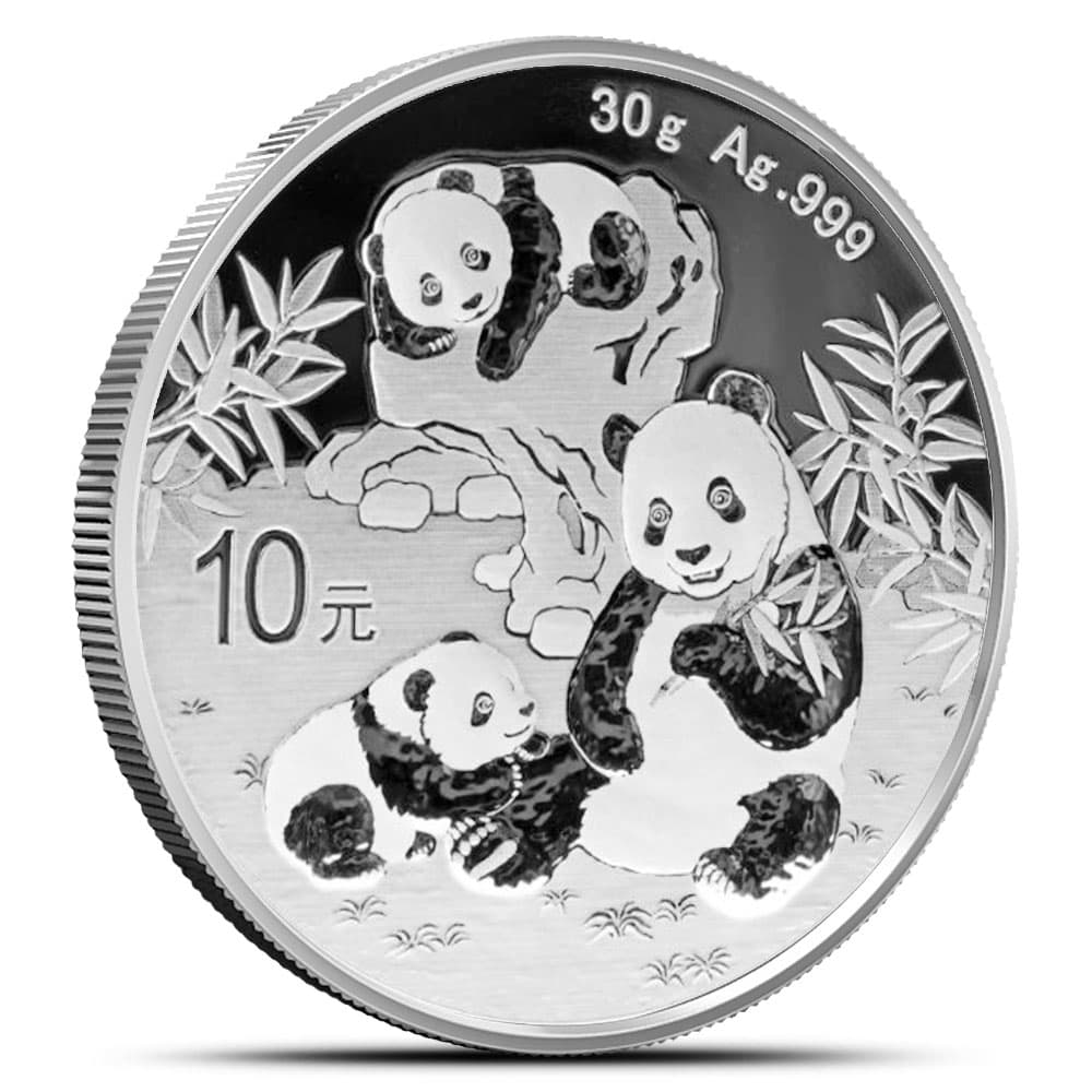 2025 30 Gram Chinese Silver Panda Coin (BU)