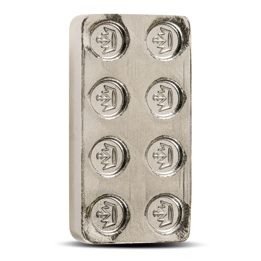 1 oz Monarch Building Block Silver Bar (New)