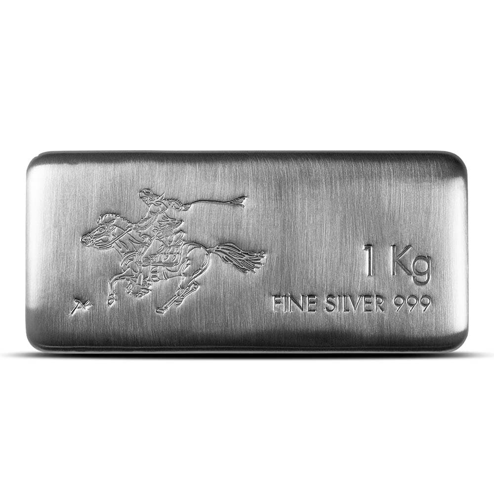 1 Kilo SilverTowne Pony Silver Bar (New)