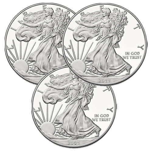 1 oz Proof American Silver Eagle Coin (Random Year, Capsule Only)