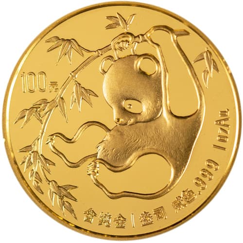 1985 1 oz Chinese Gold Panda Coin