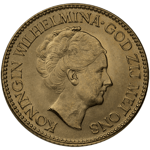 Dutch 10 Guilder Gold Coin