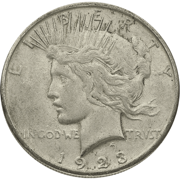 Peace Silver Dollar VG (Random Year)