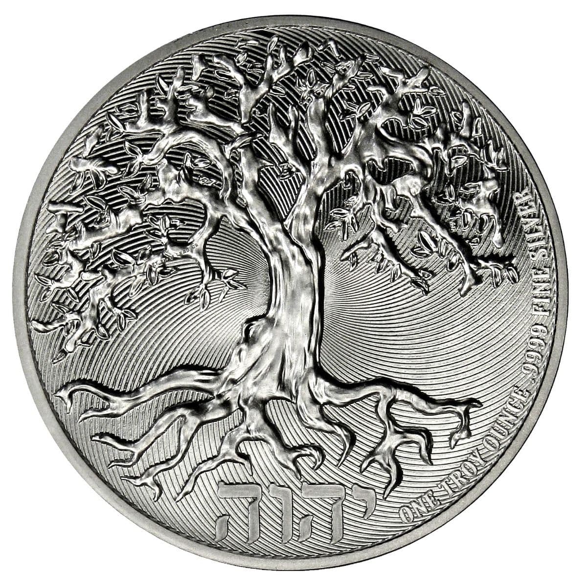 2021 1 oz Tree of Life Silver Coin