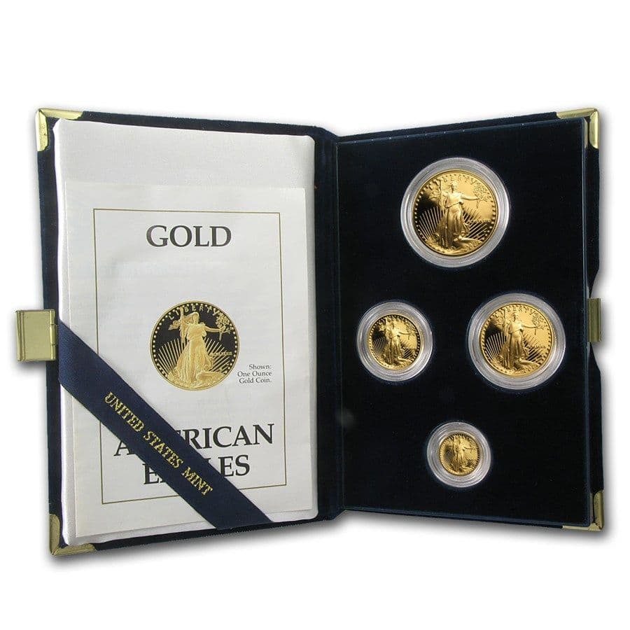 2001 American Gold Eagle Proof Set - Includes Original Mint Box and COA