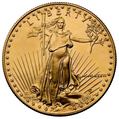 1986 1 oz American Gold Eagle Coin