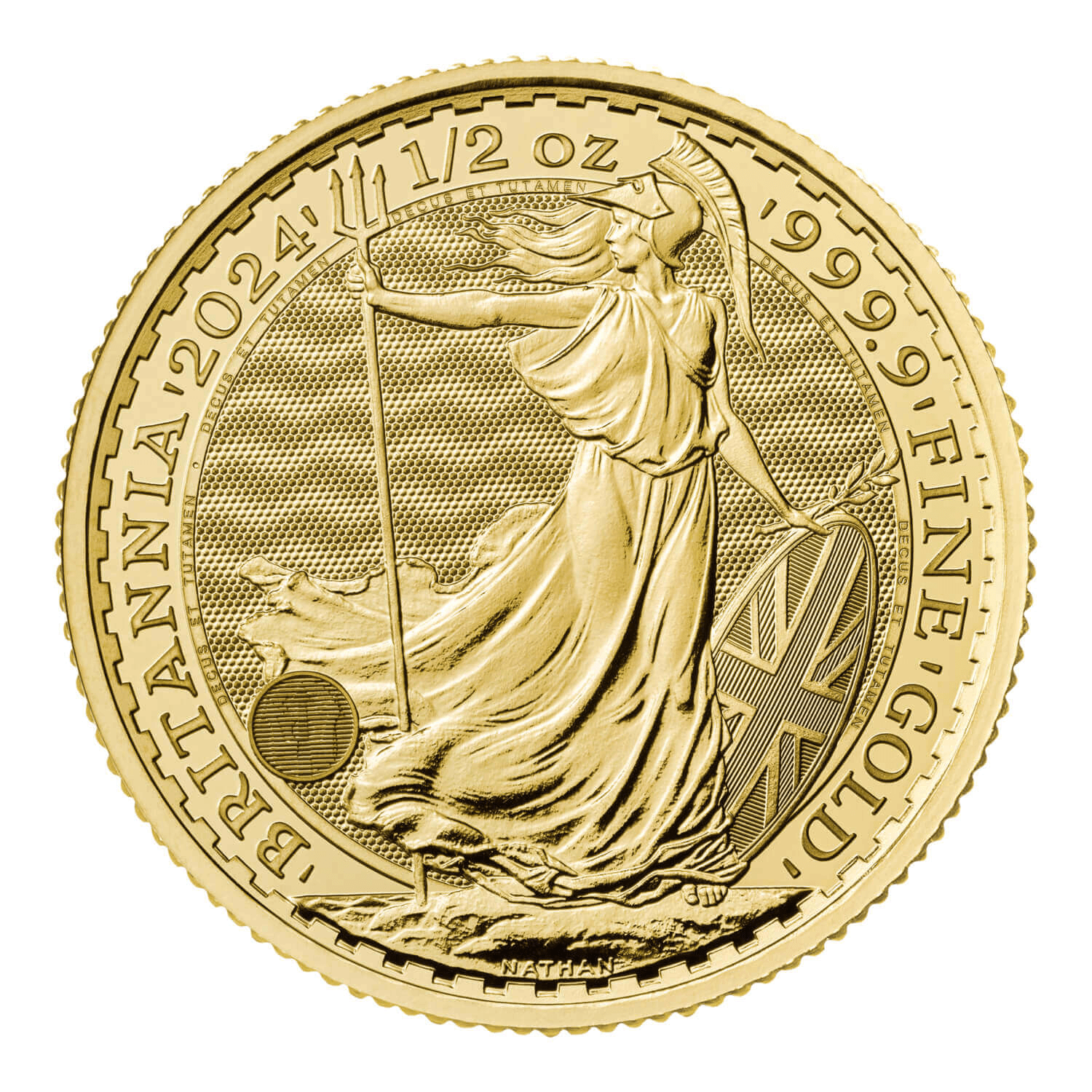 2024 1/2 oz Gold Britannia Coin BU