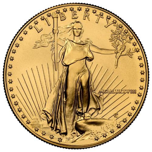 1988 1 oz American Gold Eagle Coin