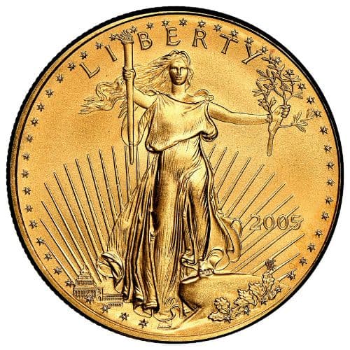 2005 1 oz American Gold Eagle Coin