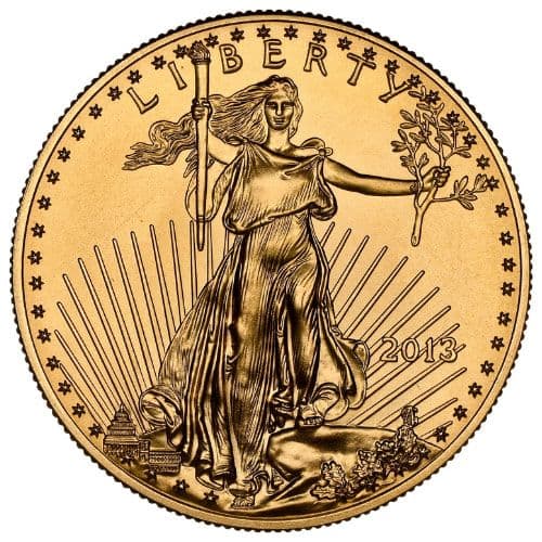 2013 1 oz American Gold Eagle Coin