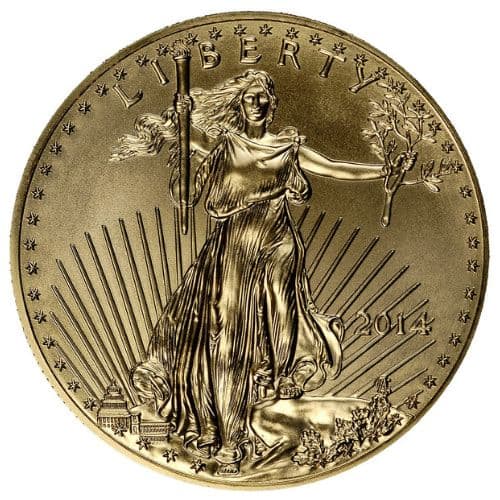 2014 1 oz American Gold Eagle Coin