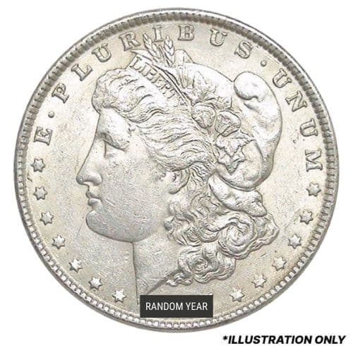 Pre-1921 Morgan Silver Dollar - AU