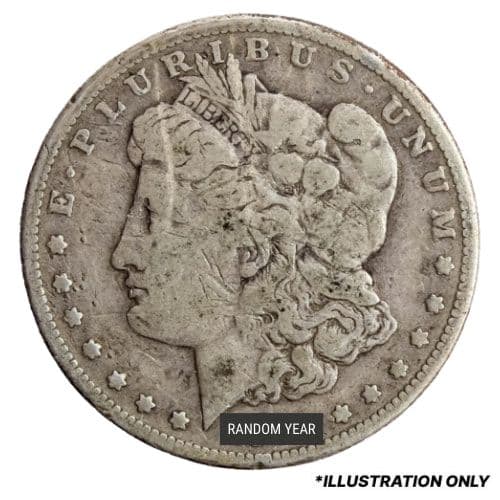 Pre-1921 Morgan Silver Dollar - VG