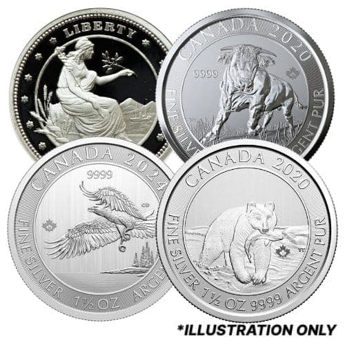 1.5 oz Silver Coins - Design Our Choice