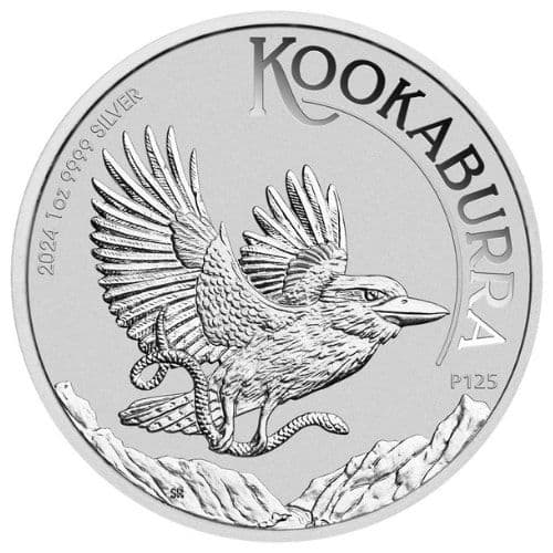 2024 1 oz Australian Silver Kookaburra Coin BU