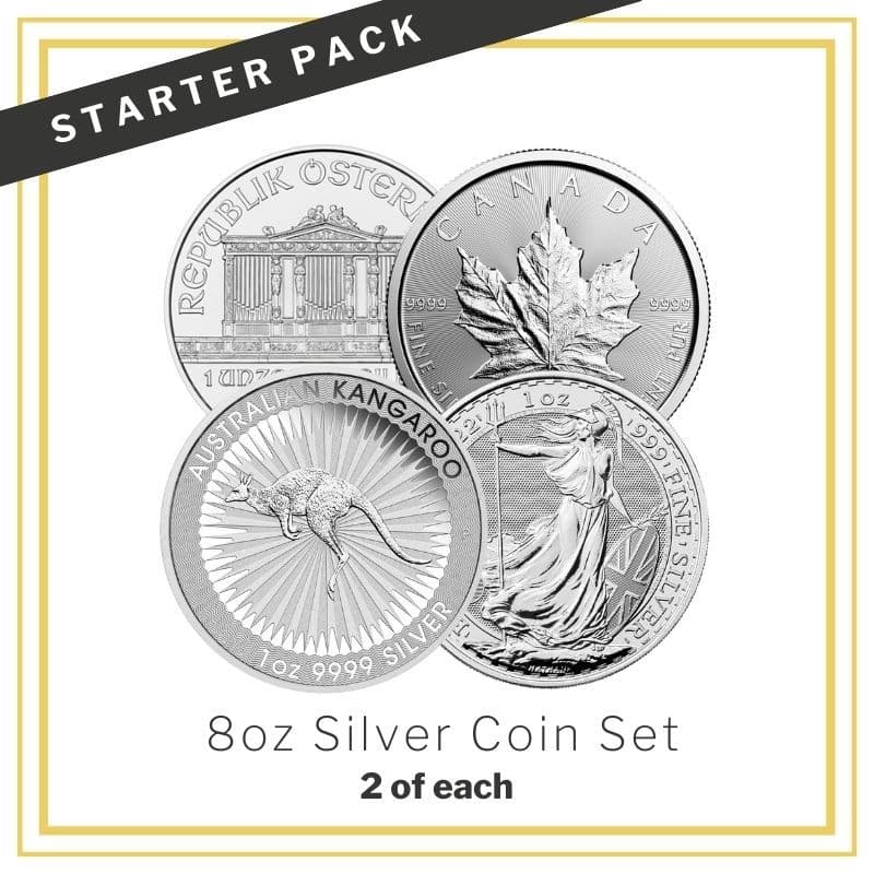 8 oz Silver Coin - Starter Pack