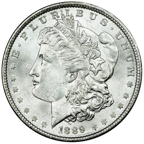 1889 Morgan Silver Dollar BU