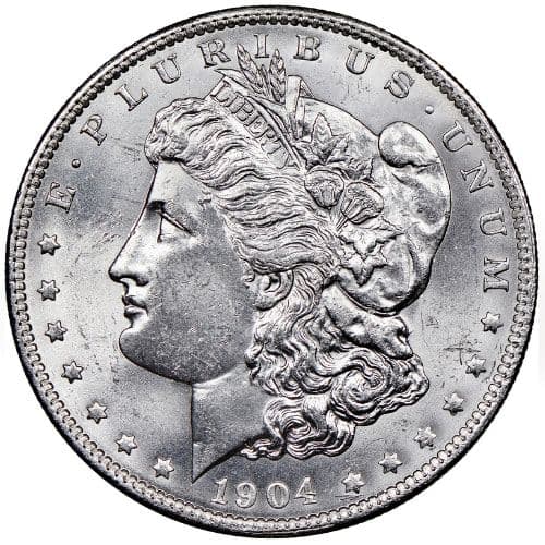 1904-O Morgan Silver Dollar BU